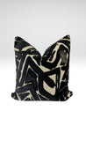 LAVISH BLACK PILLOW COVER